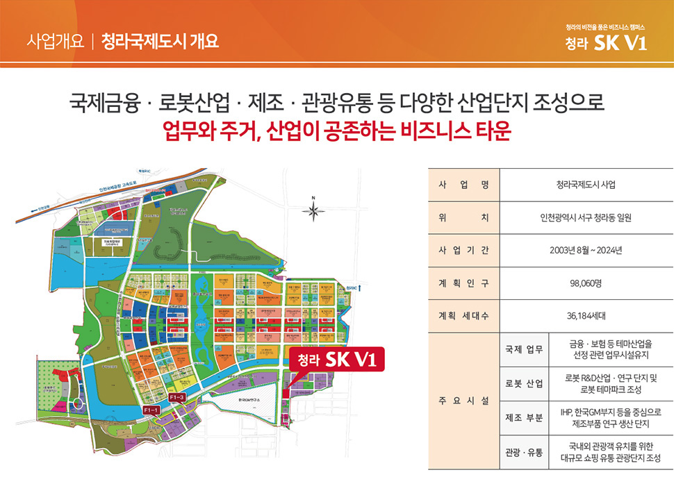 청라 SK V1 지식산업센터 분양